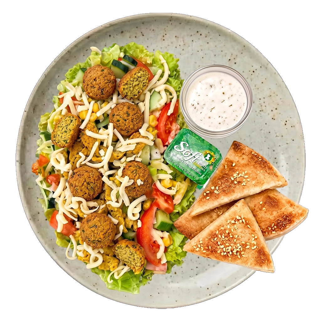 Falafel salat
